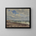 Eine Strandlandschaft mit Dünen an der Westküste Jütlands - Dankvart Dreyer — gerahmtes Bild an der Wand