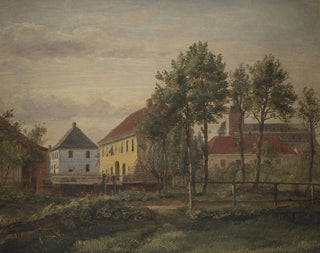 Ein Mühle in Odense - Dankvart Dreyer — Ansicht des Kunstwerks