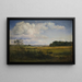 Landschaft mit sonnigen Wolken - Dankvart Dreyer — gerahmtes Bild an der Wand