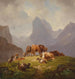 Im Hochgebirge - Friedrich Voltz — Ansicht des Kunstwerks