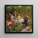 Im Sommerhaus - Aleksander Gierymski — gerahmtes Bild an der Wand