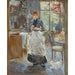 Reproduktion des Gemäldes In dem Esszimmer von Berthe Morisot