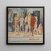 Im Bad - Hans von Faber du Faur — gerahmtes Bild an der Wand