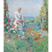 Reproduktion des Gemäldes Im Garten (Celia Thaxter in ihrem Garten) - Childe Hassam