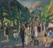 Im Garten des Münchner Hofes - Albert Weisgerber — Ansicht des Kunstwerks
