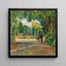 im Park des Schlosses Schönbrunn - August Rieger — gerahmtes Bild an der Wand