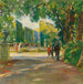 im Park des Schlosses Schönbrunn - August Rieger — Ansicht des Kunstwerks