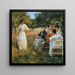 Im Obstgarten - Edmund Charles Tarbell — gerahmtes Bild an der Wand