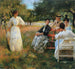 Im Obstgarten - Edmund Charles Tarbell — Ansicht des Kunstwerks