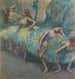 Reproduktion des Gemäldes Tänzer im Backstage-Bereich - Edgar Degas