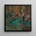Tänzer in Rosa und Grün - Edgar Degas — gerahmtes Bild an der Wand
