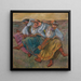 russischer Tänzer - Edgar Degas — gerahmtes Bild an der Wand