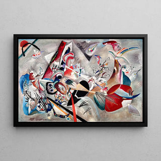 Im Grau - Wassily Kandinsky | Kunstdruck Gemälde Wanddekoration Poster Kopie
