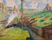 Zug vorbeifahrend bei Pancorbo - Darío de Regoyos — Ansicht des Kunstwerks