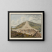 Ansicht des Spitzebühl-Berges im Kanton Schwyz - David Alois Schmid — gerahmtes Bild an der Wand