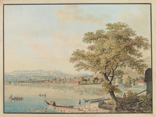 Ansicht des Zug-Viertels - David Alois Schmid — Ansicht des Kunstwerks