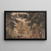 Eine Straße in Harborne - David Cox — gerahmtes Bild an der Wand