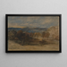 Abtei von Bolton - David Cox — gerahmtes Bild an der Wand