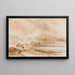 Conway - David Cox — gerahmtes Bild an der Wand