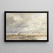 Auf dem Weg zum Heuschober - David Cox — gerahmtes Bild an der Wand