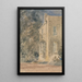 Haus von Greenfield - David Cox — gerahmtes Bild an der Wand