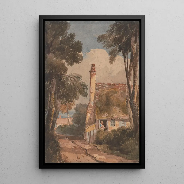 Reproduktion des Gemäldes Harborne - David Cox