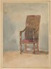 Studie eines alten Sessels - David Cox — Ansicht des Kunstwerks