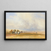 Strände von Ulverstone Cumbria - David Cox — gerahmtes Bild an der Wand