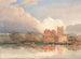 Ansicht des Lambeth-Palasts an der Themse - David Cox — Ansicht des Kunstwerks