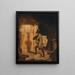 L'art gegen das Recht - David Gilmour Blythe — gerahmtes Bild an der Wand