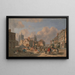 Le Haymarket, Norwich - David Hodgson — gerahmtes Bild an der Wand