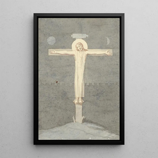 David Humbert de Superville - Christus aan het kruis catacombeschildering.webp