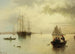 Szene am Hafen ohne Titel - David James — Ansicht des Kunstwerks