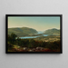 Blick vom Garrison West Point New York - David Johnson — gerahmtes Bild an der Wand