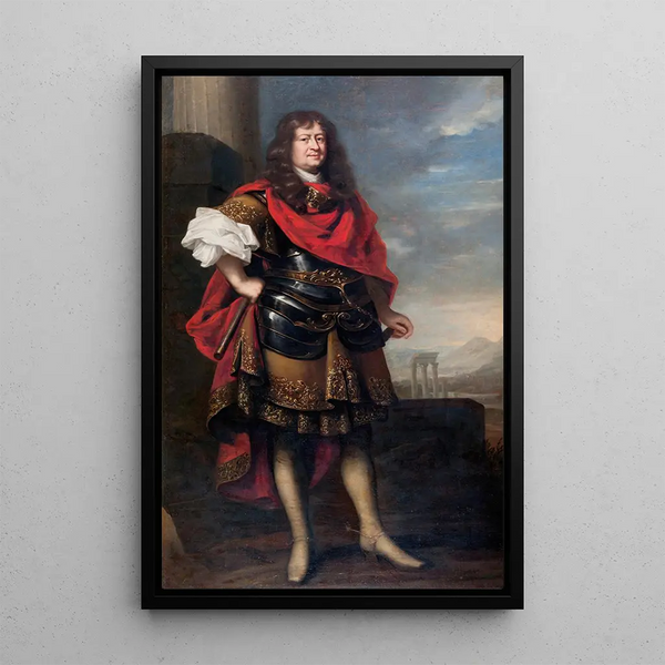 Baron Bengt Horn im Allgemeinen Römisch - David Klöcker Ehrenstrahl — gerahmtes Bild an der Wand