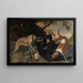 Jagd auf den Bären - David Klöcker Ehrenstrahl — gerahmtes Bild an der Wand