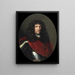 Erik Dahlberg 1625-1703 - David Klöcker Ehrenstrahl — gerahmtes Bild an der Wand