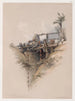Eine persische Rad, das verwendet wird, um das Wasser des Nils zu heben - David Roberts — Ansicht des Kunstwerks
