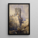 Alcazar Ségovie Spanien - David Roberts — gerahmtes Bild an der Wand