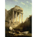 Baalbek Ruinen des Bacchustempels - David Roberts — Ansicht des Kunstwerks