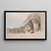 Edfou Edfu Idf 24. November 1838 - David Roberts — gerahmtes Bild an der Wand