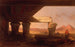 Ägyptisches Landschaftsbild mit weiter Sicht auf die Pyramiden - David Roberts — Ansicht des Kunstwerks