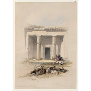 David Roberts - Entrance to the caves of Beni Hasan.webp
