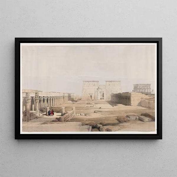 David Roberts - Grand approach to the Temple of Phil Nubia.webp