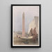 Reproduktion des Gemäldes Louqsor 1. Dezember 1838 - David Roberts