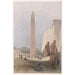 Reproduktion des Gemäldes Louqsor 1. Dezember 1838 - David Roberts