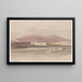 Medinet Abou Medinet Habu Theben 8. Dez. 1838 - David Roberts — gerahmtes Bild an der Wand