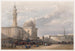Moschee des Sultans Hassan vom großen Platz von Rumeyleh - David Roberts — Ansicht des Kunstwerks