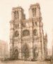 Entre Dame Paris - David Roberts — Ansicht des Kunstwerks