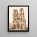 Entre Dame Paris - David Roberts — gerahmtes Bild an der Wand